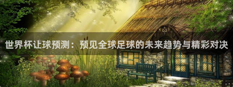 世界杯预选赛规则:世界杯让球预测:预见全球足球的未来趋势与精彩对决